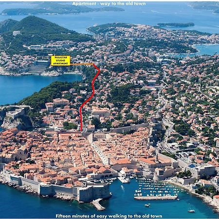 Apartment Pulastar Dubrovnik Bagian luar foto